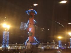 -瓦西里岛古港口灯塔