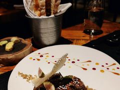 香煎鸭肝配核桃碎热情果及树莓汁-AZUL by FUEL蓝色·法式酒馆(琶醍店)