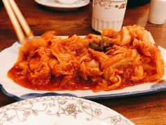 辣白菜-老猎户炭火锅羊汤(万达店)