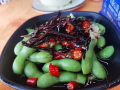 冰镇毛豆-聚味瞿记·龙虾堂(树木岭店)