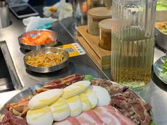 五色拼盘-大丘街路边烤牛肉