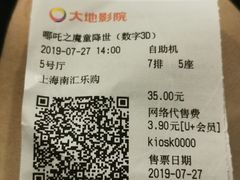 -大地影院(上海南汇店)