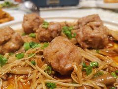 手打肉丸蒸杂菇-周锦记广式餐厅(格林生活坊2期店)