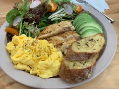 牛油果鸡胸肉早午餐-echoes coffee回响咖啡(红山店)
