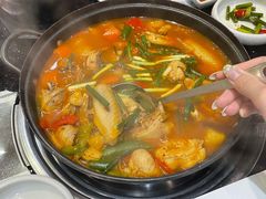土豆燉雞塊湯-李家韩国烧烤馆(光辉苑店)