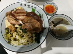 鹅肉拼猪手饭-狮头牌卤味研究所·卤味饭(花城汇南区店)