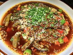 椒烧鳝段-锦庐道地川菜(来福士店)