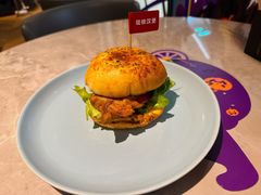 招牌香辣鸡腿堡-必胜客(上海新南方商城PH店)