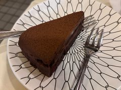 熔岩巧克力蛋糕-老井俄式餐厅
