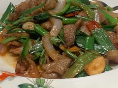 香芒爆牛肉-富黎华海鲜大酒楼(正大广场店)