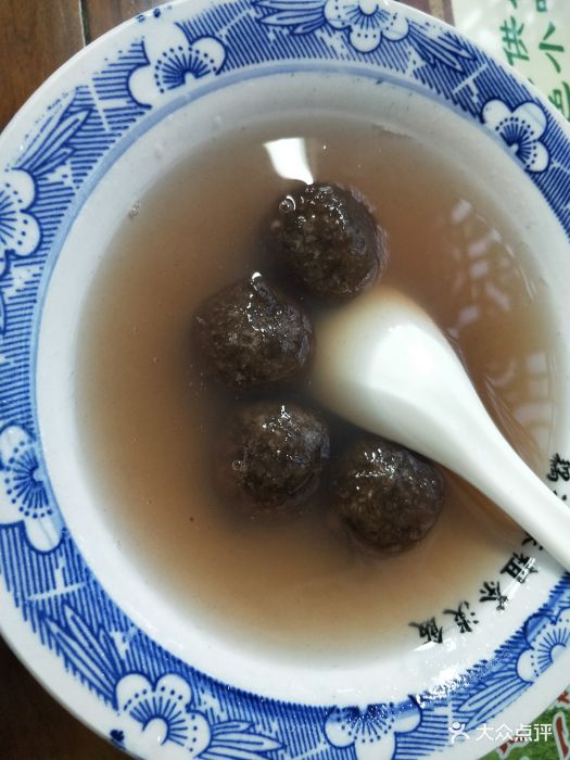 粗茶淡饭(东关街店)-桂花藕粉圆-菜-桂花藕粉圆图片-扬州美食-大众