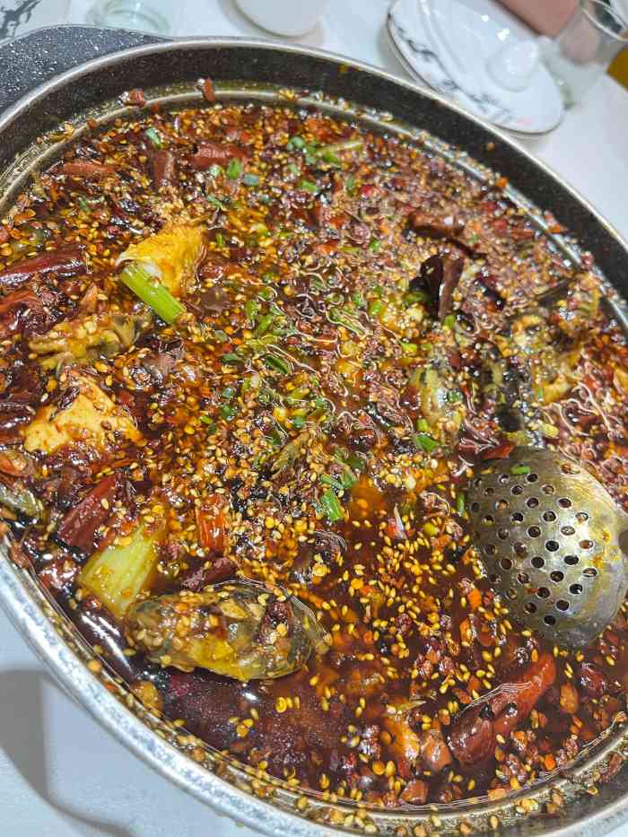 堰坝鱼庄(前进路店)-"去汉中玩了两天,回去路上问司机高铁站附近.