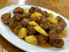 菠萝炒骨-顺发饭店