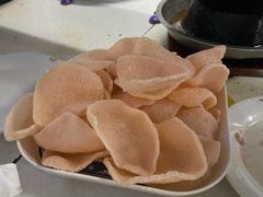 炸虾片-大槐树烤肉馆