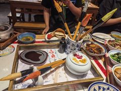 五彩毛笔酥-长安大牌档之西安博物院文化餐厅(中贸店)