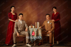 -时光纪亲子全家福照相馆(静安店母女写真父母纪念照)
