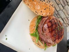 帕尔马火腿流心汉堡-Lets burger非常汉堡·环球风味(蓝色港湾店)