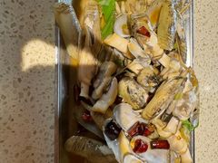-蚝堡·生蚝海鲜烧烤物种起源•海肠捞饭(刘公岛店)
