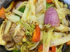 清炒娃娃菜-渔中舟海鲜大排档(普陀沈家门店)