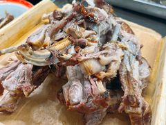 坑烤羊排-赵老蒯土窑坑烤