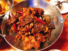 炒血粑鸭-临江餐馆二楼美食部落