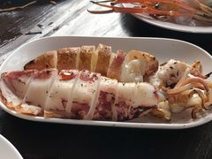 烤鱿鱼-大螃蟹海鲜餐厅