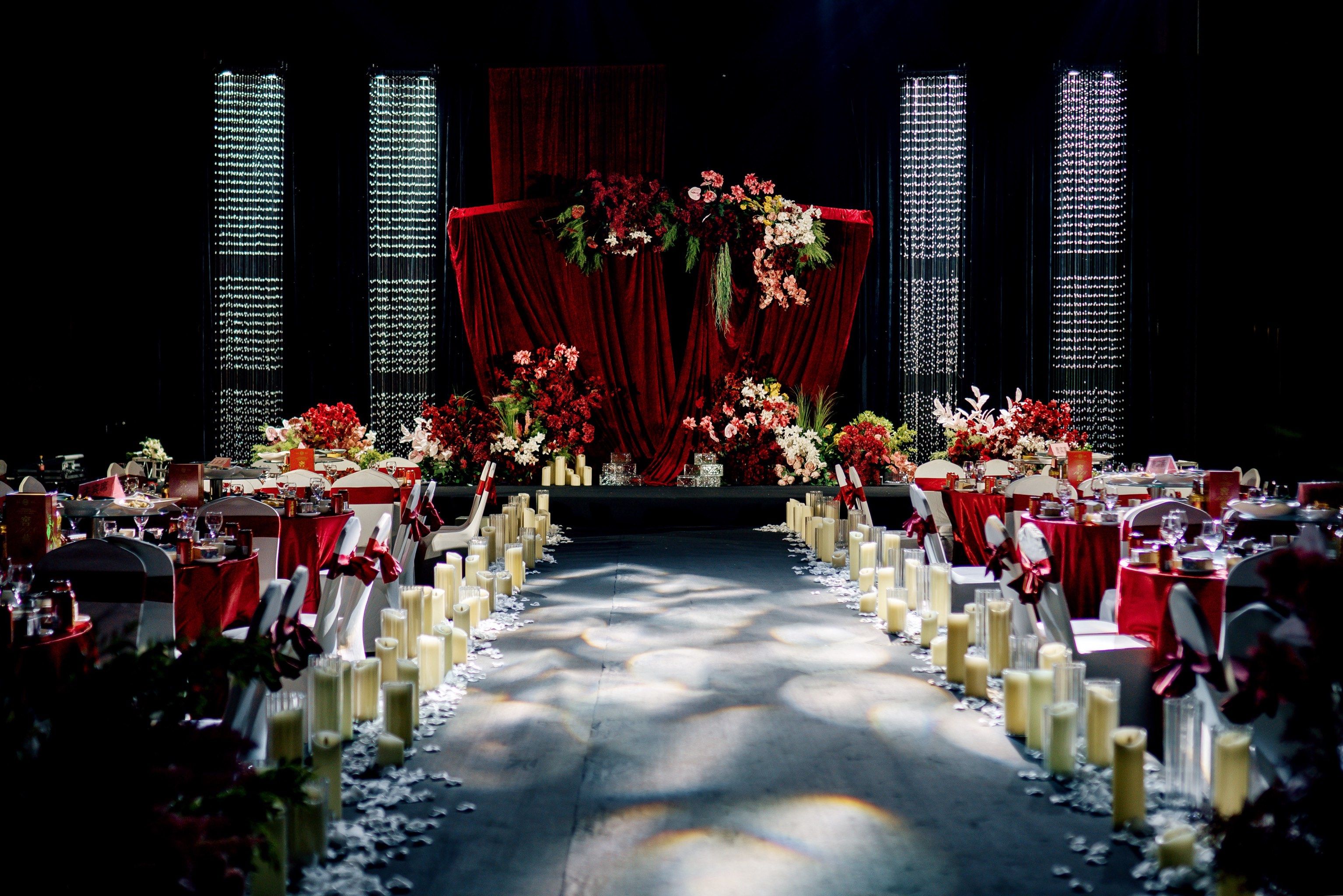 极简主义风格婚礼现场