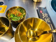 餐具摆设-琥珀川糟粕醋·香草鸭·鸡煲(慈云寺店)