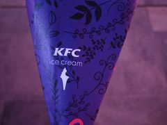 薰衣草风味冰淇淋花筒-肯德基(西安电子城店)