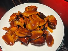 毛蟹炒年糕-上海老饭店(豫园店)