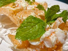 鲜虾牛油果脆皮塔可-404干式熟成牛排馆•聚会餐厅