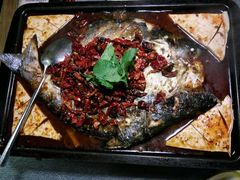 -探鱼·鲜青椒爽麻烤鱼(广州花都来又来店)