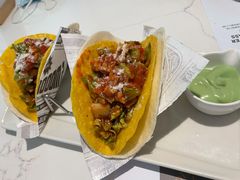 墨西哥烤鸡肉沙拉和玉米脆饼-Deer Park鹿园西餐(仁恒置地广场店)