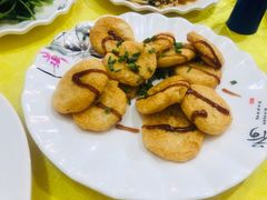 手打墨鱼饼-顺品美食店•现捞海鲜(海陵岛店)