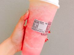 奶酪粉桃-LELECHA乐乐茶(上海五角场万达广场店)