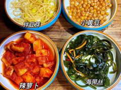 -明洞阿姨·韩式酱蟹烤肉·创意料理(三元桥店)