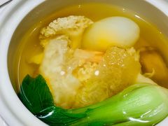 菜胆敲虾鸽蛋盅-知味观(湖滨总店)