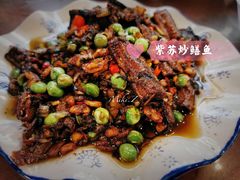 紫苏炒鳝鱼-湘春酒家·1989(湘春路店)
