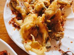 炸蘑菇-胖金妹鸡豆凉粉店