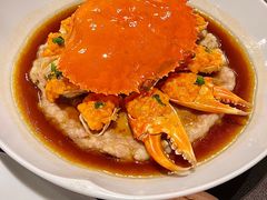 和乐蟹蒸手剁肉饼-广州文华东方酒店·江-由辉师傅主理