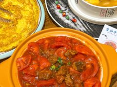 -东来菜馆•手抓海鲜家常菜•海鲜锅贴(鸽子窝店)