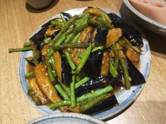 茄子烩豆角-静一餐厅·湖北菜(前门创始店)