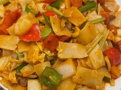 炒面片-巴依老爷新疆美食(常营店)