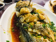 葱油大黄鱼-金海湾海鲜排档(朱家尖店)