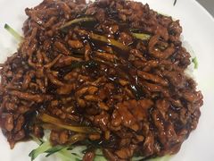 京酱肉丝盖浇饭-西安外国语大学-学生食堂