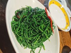 凉拌沙葱-锡林河饭店