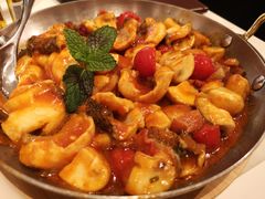 西班牙式辣肉肠乌鱼片-港丽餐厅(高德置地店)