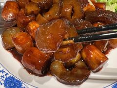 葱烧鲍鱼-梅飞酒家(名辉豪庭店)