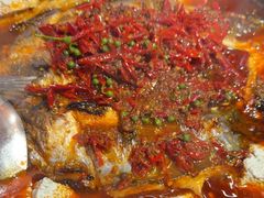 -探鱼·鲜青椒爽麻烤鱼(银泰城店)