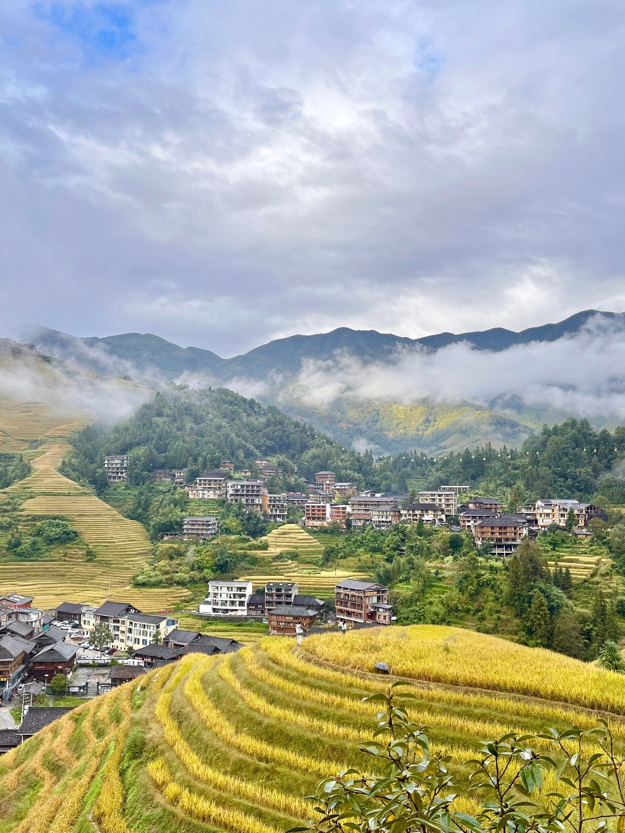 龙脊梯田景色很美